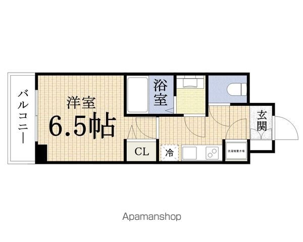RESIUR−H京橋クロスの間取り写真