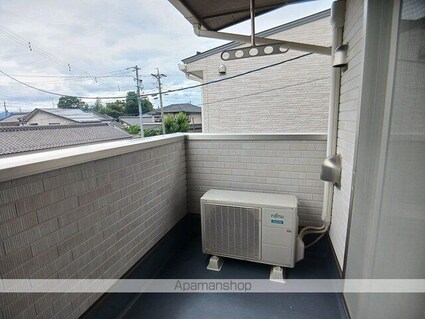 クリアネス・ボア　Ｂ[2LDK/57.21m2]のバルコニー