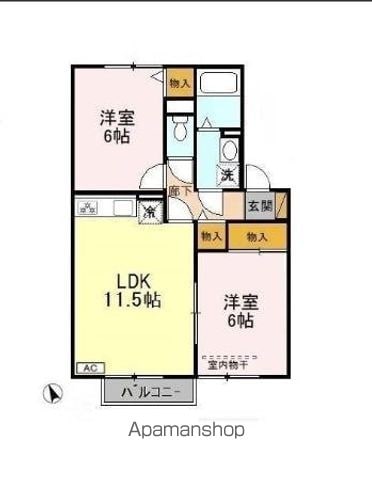 アクシス ABの間取り写真