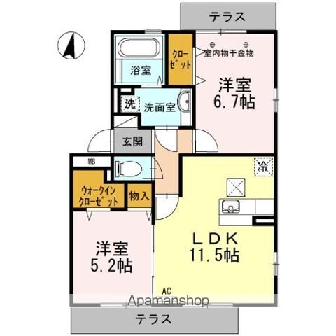 RSAIIの間取り写真