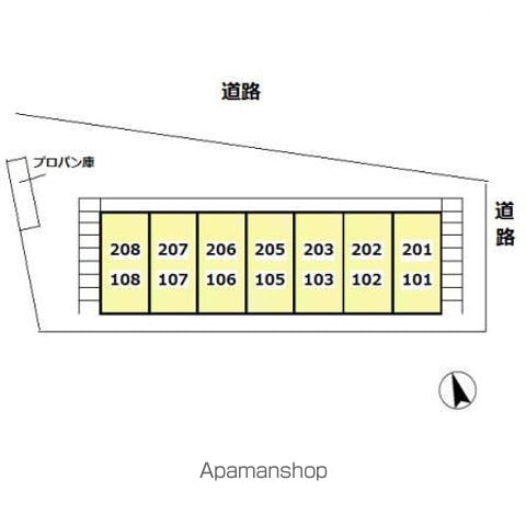 テラムラハイツ 207 ｜ 千葉県野田市山崎2638-77（賃貸アパート1K・2階・18.84㎡） その24