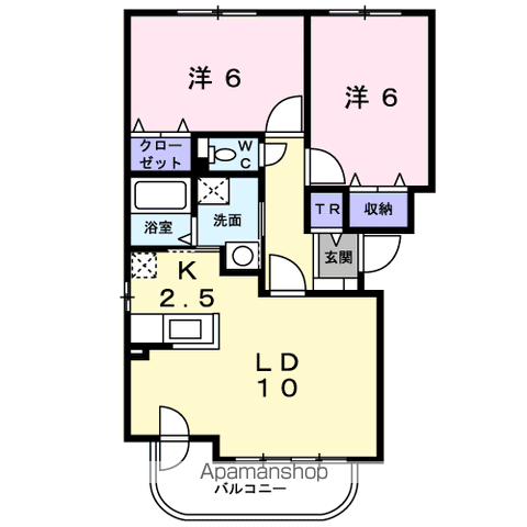 ESTATE 21の間取り写真