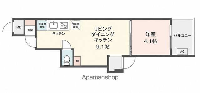 FDS吹田II番館の間取り写真