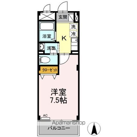 コム　シェ　ソワ　Ⅱの間取り