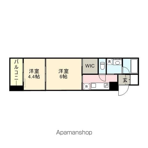 RJRプレシア博多駅前の間取り写真
