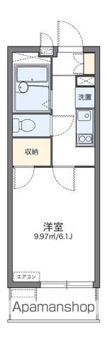 レオパレスアドミラブールユキコの間取り