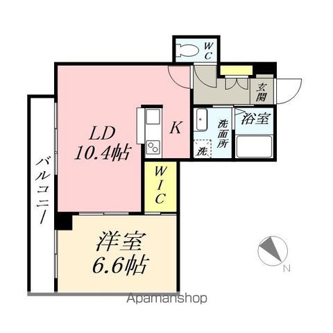 ボナール古京の間取り写真