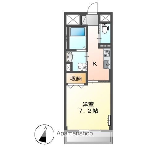 トレシャーナの間取り写真