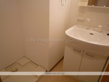 ｃａｓａ　ｄｅ　Ｂ，Ｂ[1K/26.1m2]の洗面所