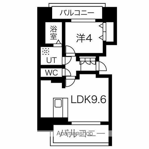 メイクス今池PRIMEの間取り写真