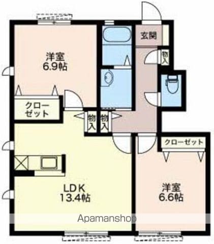 それいゆの間取り写真