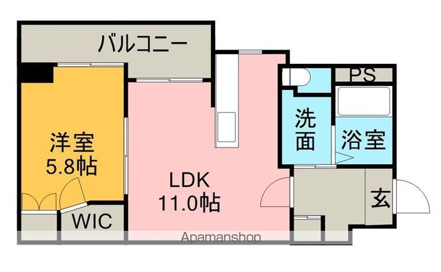 西蟹屋K.Kの間取り写真