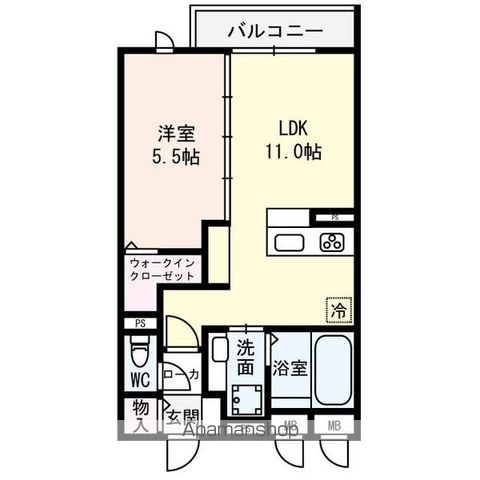 レブ エスペランスの間取り写真