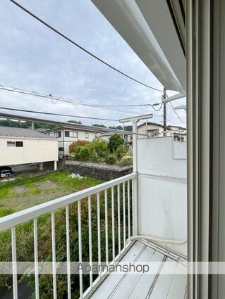 スカイコーポ平山[1R/18.63m2]のバルコニー