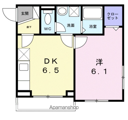 【トロワ　グラスの間取り】