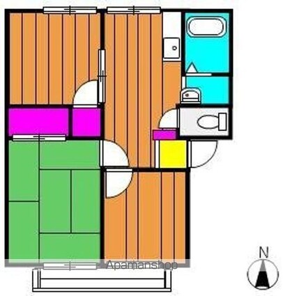メゾンセンチュリー[3DK/45.2m2]の間取図