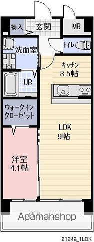 サミット栗田中央の間取り写真