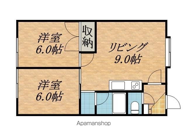 エンジェルタウンの間取り写真