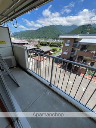 パソナⅤ・Ⅵ[3DK/56.16m2]のバルコニー