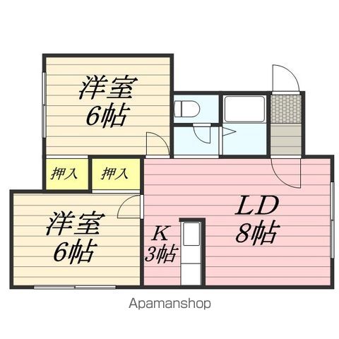 ノース丘珠の間取り写真