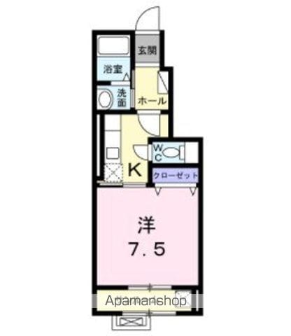 プラシードIIIの間取り写真