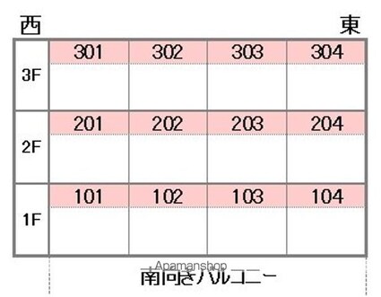 フォレスト・レジデンス[3LDK/74.2m2]の配置図