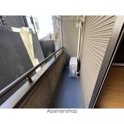 Ａｂｏｄｅ　Ａｚａｂｕ[1LDK/47.2m2]のバルコニー