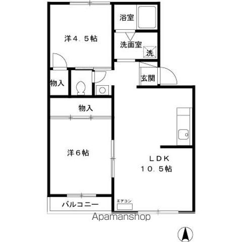 トリヴァンベールの間取り