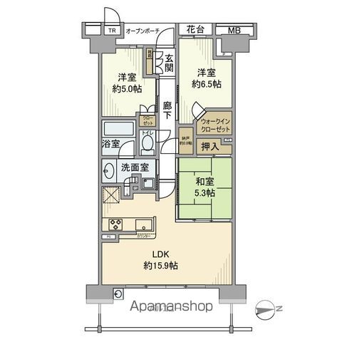 【プラウド船橋一街区の間取り】