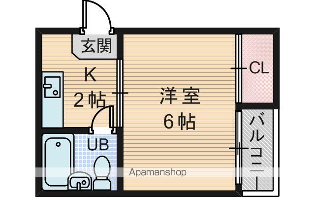 セントラルハイツの間取り写真