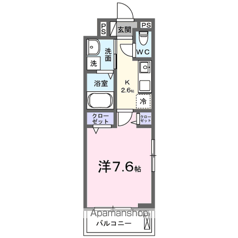 仮称滝台２丁目アパートの間取り