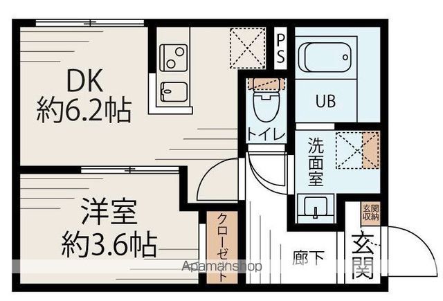 CASA LUXE大島の間取り写真