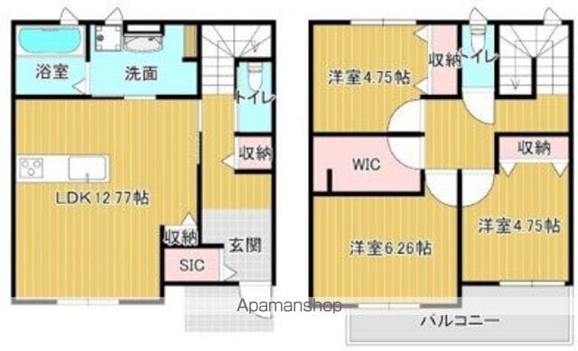 EASTWOODの間取り写真