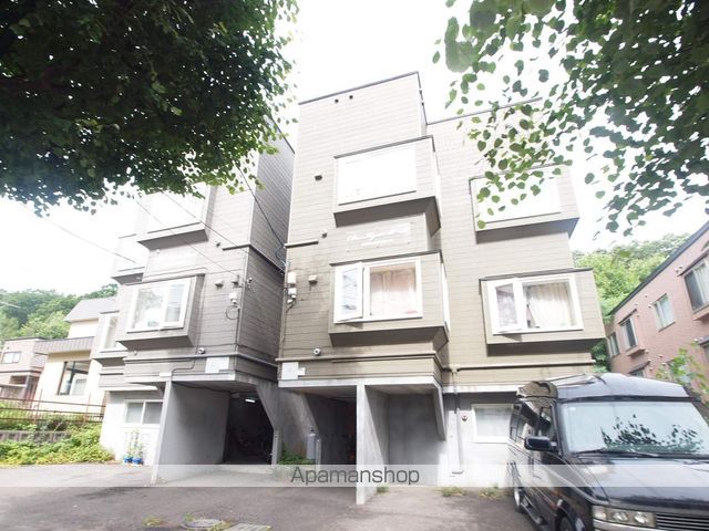 AMS清田2ー1B棟の外観写真