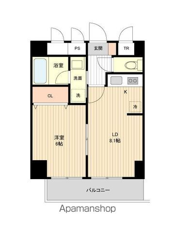 アーバンフラッツ豊平4条の間取り写真