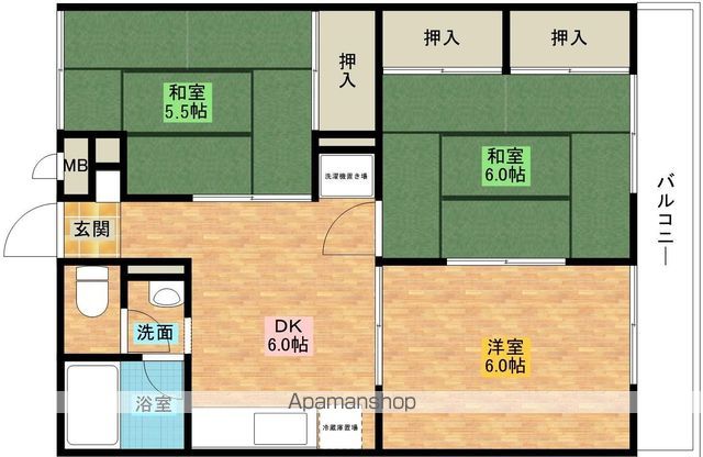 モアクレスト綾園の間取り写真