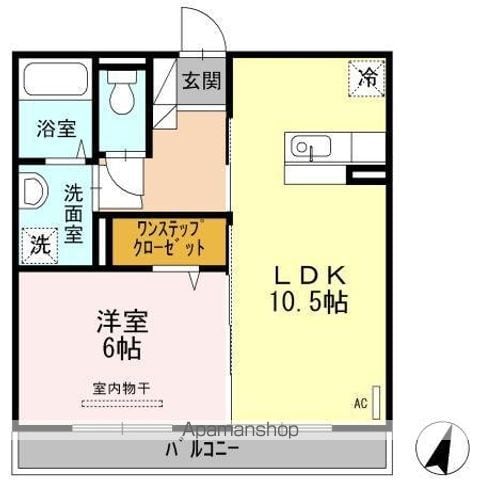 ボヌール東谷山の間取り写真