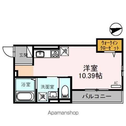 南秀苑かつやまの間取り写真