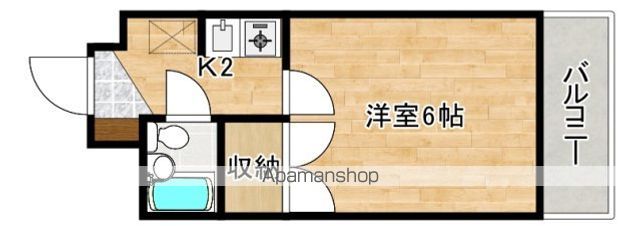 ASHIYA VIVID 府中の間取り写真