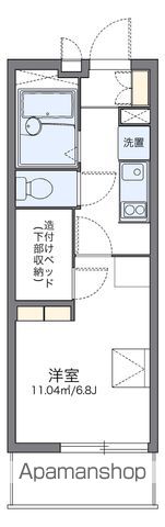 レオパレスエクセル御幣島の間取り