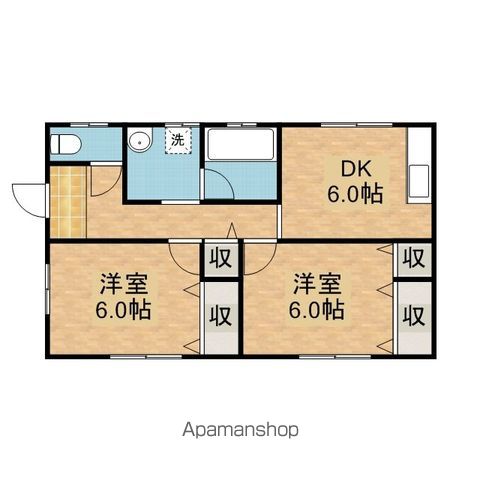 鹿嶋市大字宮津台の戸建ての間取り