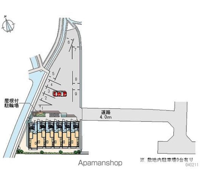 レオパレスこーぽ谷本Ⅱ[1K/22.35m2]の共用部2