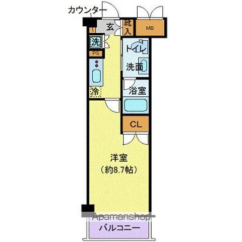 【千葉市花見川区幕張本郷のマンションの間取り】