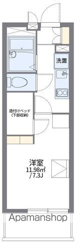 レオパレスCLOVERの間取り写真