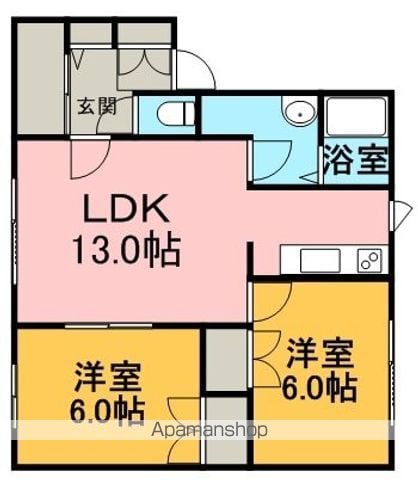 NEWエクセレントの間取り写真