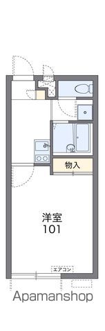 横浜市港南区芹が谷のアパートの間取り