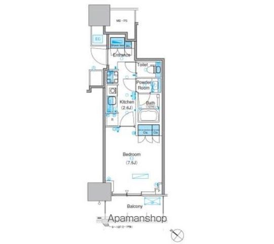 江東区豊洲のマンションの間取り