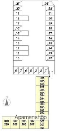 岩藤マンション[3LDK/54.15m2]の配置図
