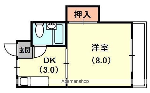 中川マンションの間取り写真