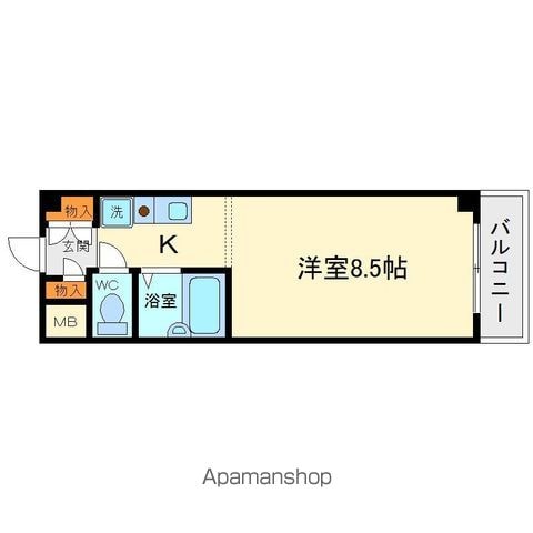 アドラブールミノオの間取り写真